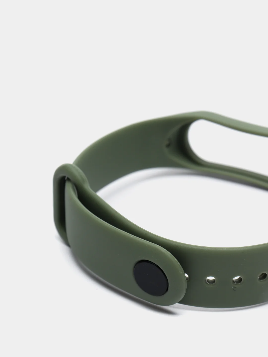 Зелёный хаки ремешок для Mi Band 4, Mi Band 3, силиконовый