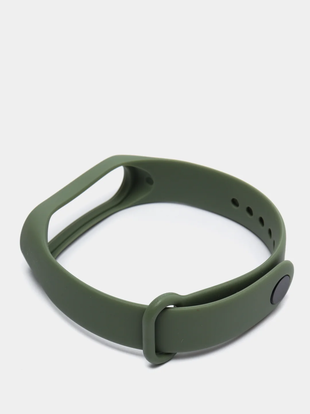 Зелёный хаки ремешок для Mi Band 4, Mi Band 3, силиконовый