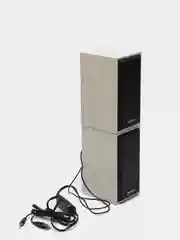 Белый компьютерные колонки Perfeo CABINET, для ноутбука и компьютера