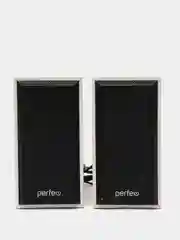Белый компьютерные колонки Perfeo CABINET, для ноутбука и компьютера