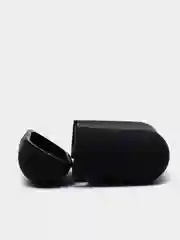 Черный чехол для Apple AirPods 1, AirPods 2 силиконовый