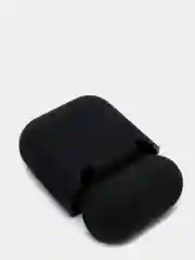 Черный чехол для Apple AirPods 1, AirPods 2 силиконовый