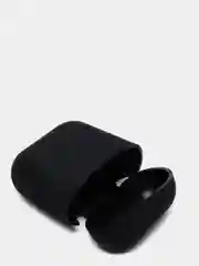 Черный чехол для Apple AirPods 1, AirPods 2 силиконовый