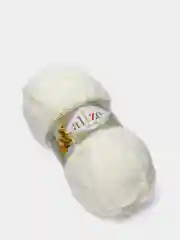 Молочный плюшевая пряжа Alize Softy Plus ( Софти плюс)