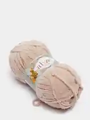 Бежевый плюшевая пряжа Alize Softy Plus ( Софти плюс)