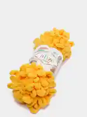 Желтый пряжа Alize Puffy (Ализе Пуффи)