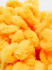 Желтый пряжа Alize Puffy (Ализе Пуффи)
