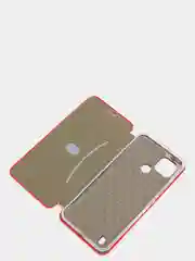 Красный чехол-книжка для Realme C21 (Реалми С21)
