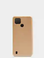 Голубой чехол-книжка для Realme C21 (Реалми С21)