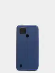 Синий чехол-книжка для Realme C21 (Реалми С21)