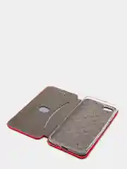 Красный чехол книжка Honor 7A, Huawei Y5 2018, Y5 Prime 2018, Хонор 7A, Хуавей У5 2018