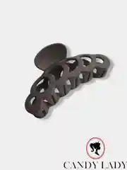 Коричневый краб для волос
