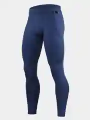 Синий тайтсы мужские спортивные, компрессионные, 4 цвета