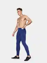 Синий тайтсы мужские спортивные, компрессионные, 4 цвета