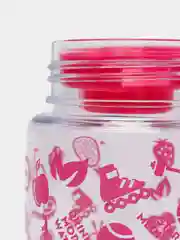 Розовый бутылка для фитнеса шейкер 0,5 л SilaPro