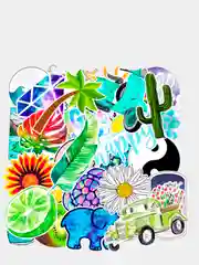Стикеры наклейки, стикерпак " Summer " 31 шт