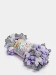 Сиреневый пряжа Alize Puffy Color 100% Микрополиэстер 100г  9м