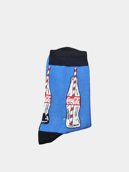 Носки унисекс, с принтом Cola