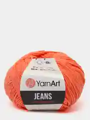Оранжевый пряжа YarnArt Jeans (ЯрнАрт Джинс)