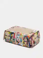 Подарочная коробка с окном "Артисты", 25 х 17 х 10 см