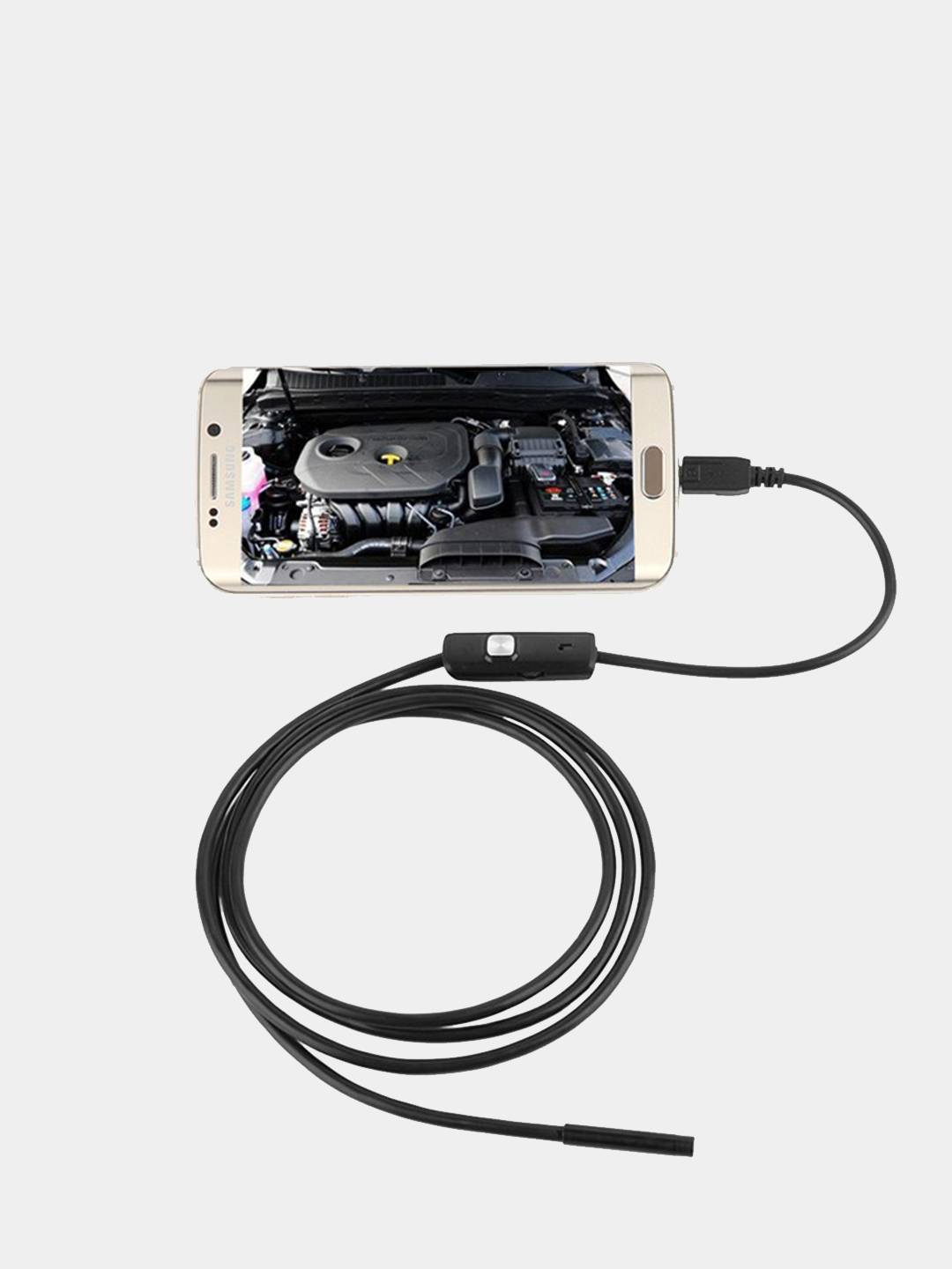 Эндоскоп с подсветкой гибкая камера USB для Android и ПК, 2 м за 674 ₽  купить в интернет-магазине ПСБ Маркет от Промсвязьбанка
