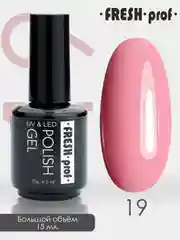 Гель лак, гель-лак для ногтей Fresh Prof, 15g красный ярко оранжевый бежевый нюд