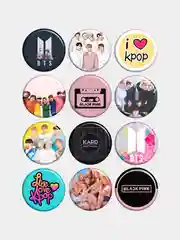 Значки, пины, K-pop, "BTS"