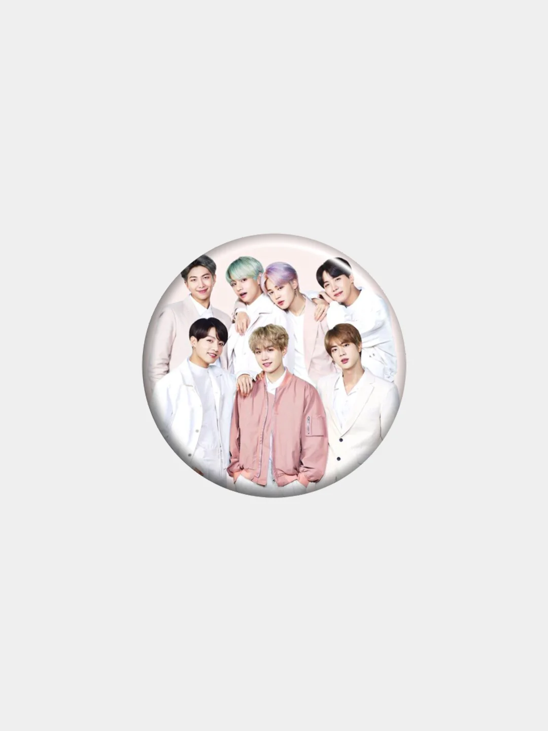 Аметистовый значки, пины, K-pop, "BTS"