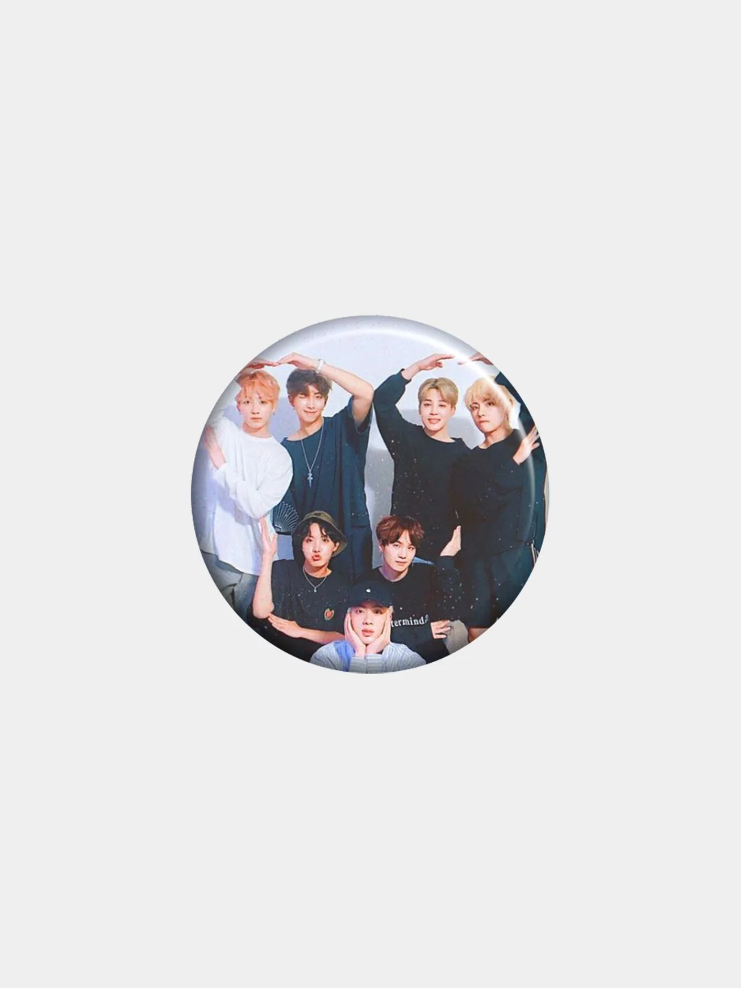 Белый значки, пины, K-pop, "BTS"