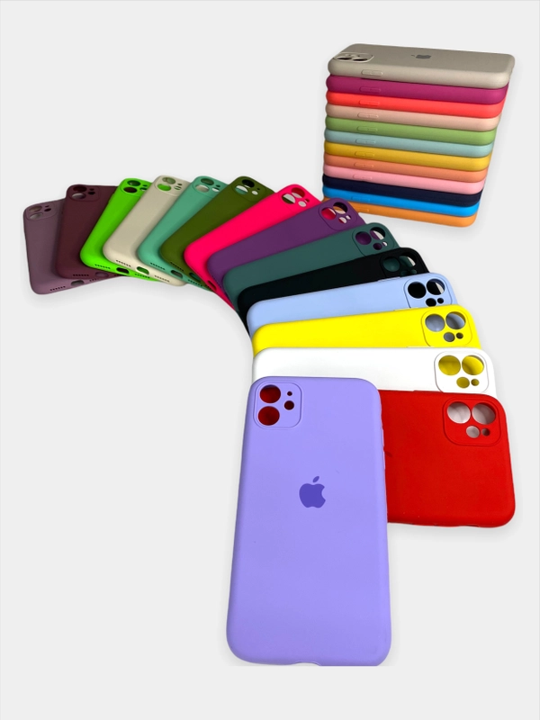 Чехол Silicone Case для iPhone 11 / 12 Mini / 12 / 12 Pro / 12 Pro Max