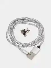 Серебряный магнитный кабель без разъема 2.1А, разъёмы MicroUSB, Type-C, Lightning для Андроид, iPhone