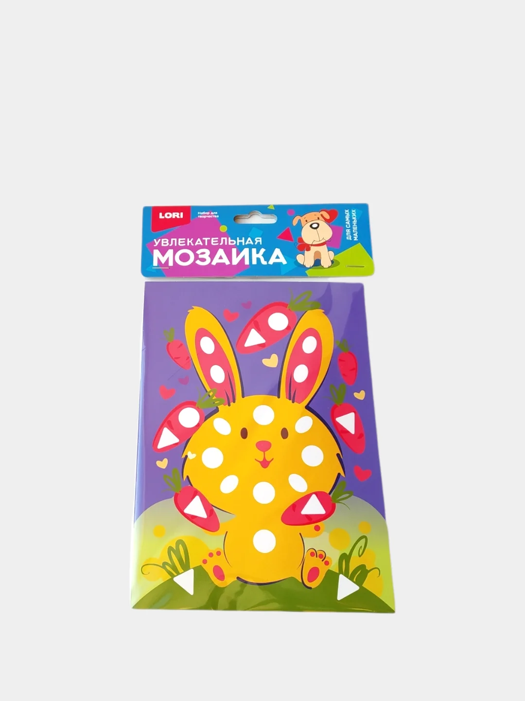 Мозаика мягкая развивающая, аппликация для малышей от 1 года, набор для занятий