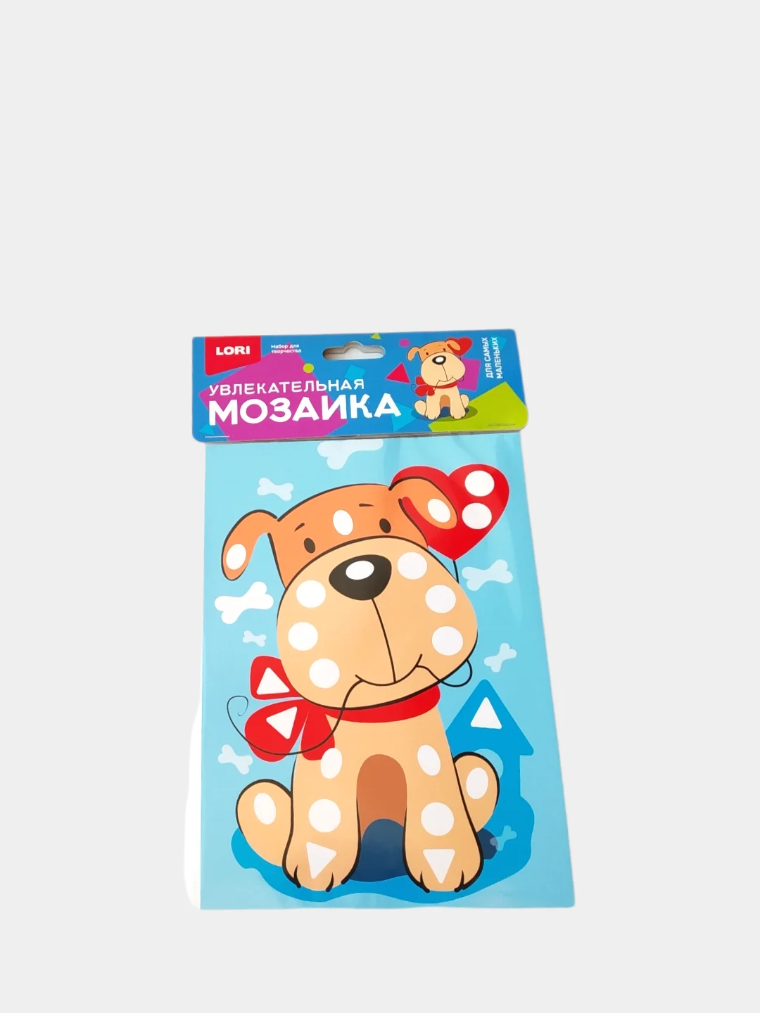 Мозаика мягкая развивающая, аппликация для малышей от 1 года, набор для занятий
