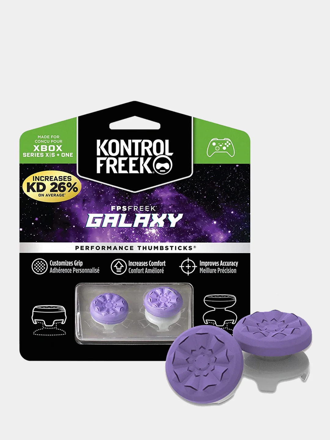 Фиолетовый накладки на стики KontrolFreek XBOX ONE / SERIES