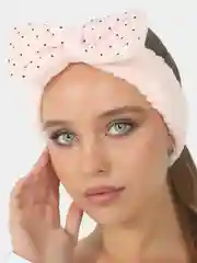 BEAUTY4LIFE Повязка для волос, женская, косметическая "Бабочки", в точку