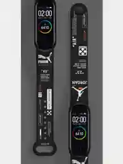 Морской ремешок для фитнес браслета Mi Band 3/Mi Band 4, с рисунками