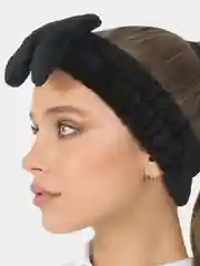 Черный beauty4life Повязка для волос, женская, косметическая "Бабочки"