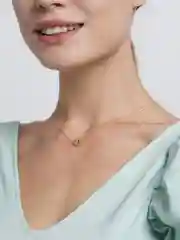 Золотой подвеска "Сердце"