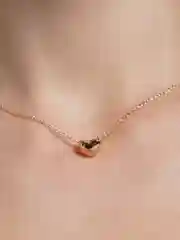 Золотой подвеска "Сердце"