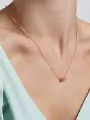 Розовый подвеска "Сердце"