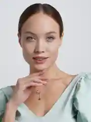 Золотой подвеска с месяцем и звездой