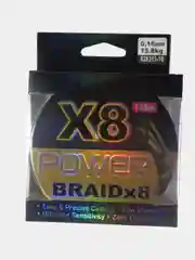 Леска плетенка Power BRAID Х8 леска плетеная рыболовная плетеный шнур
