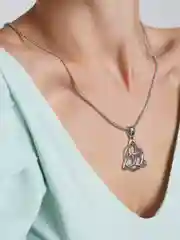 Серебряный кулон "Сила трех"