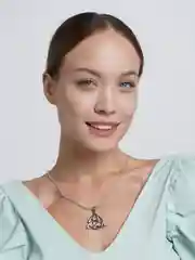 Серебряный кулон "Сила трех"