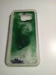 Зеленый чехол накладка Samsung A3 2017/ A320