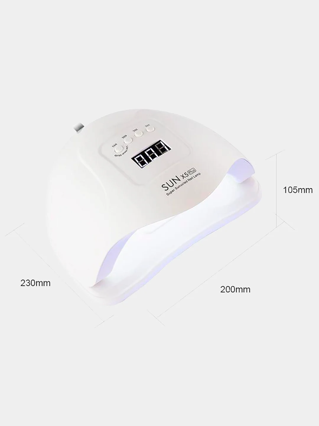 Лампа для маникюра и педикюра SUN X5plus 120W, лампа для гель лака, для сушки гель лка