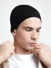 Черный мужская шапка