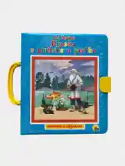 Синий книжка с пазлами