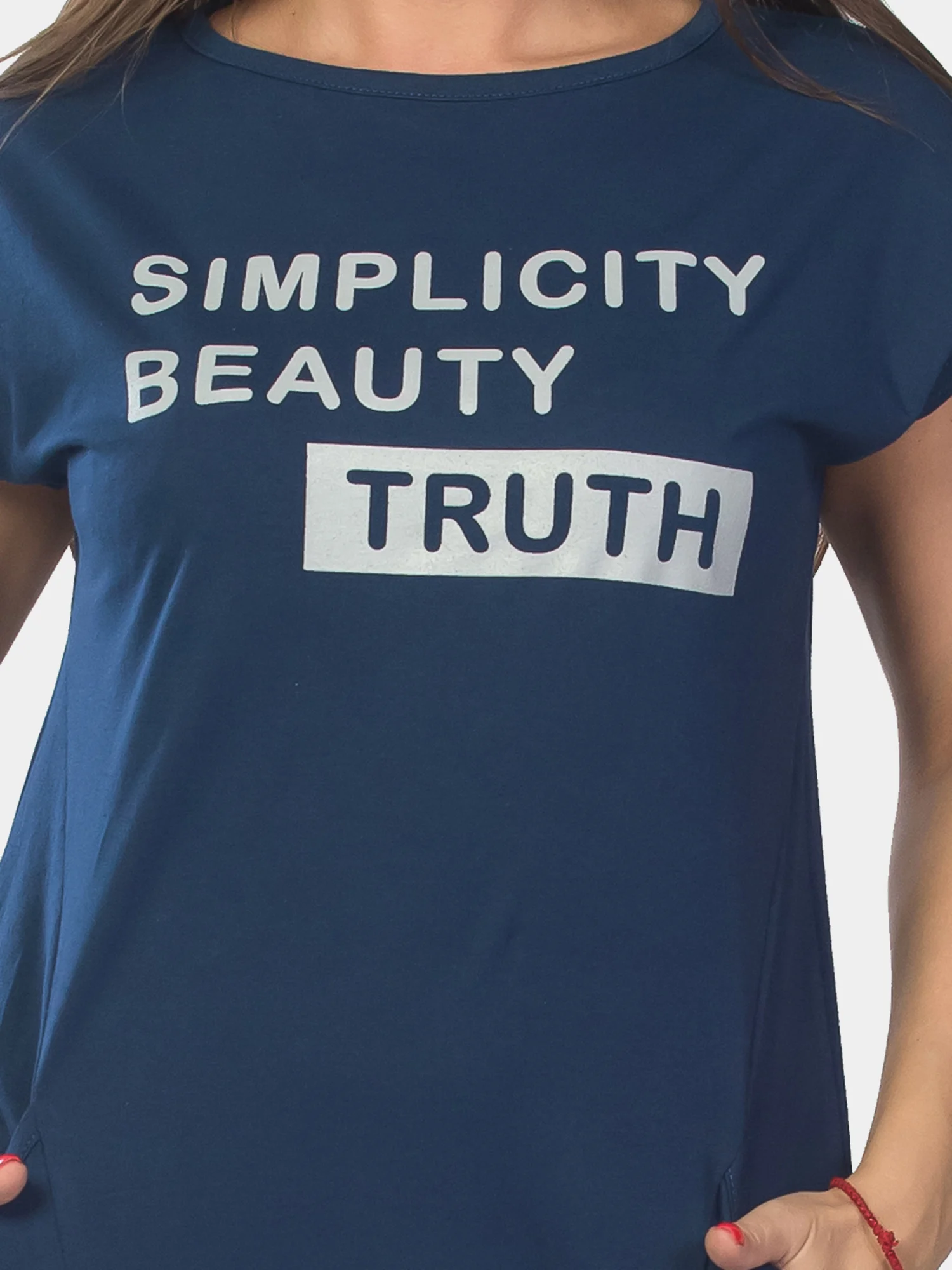 Платье рельефное KLERY Simplicity, тёмно-синий, КП1327П4