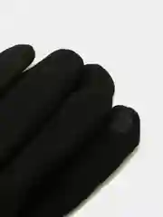Серый металлик перчатки мужские, сенсорные, с начёсом внутри